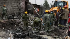 Aworan iṣẹlẹ ijamba to waye lorilẹede Kenya