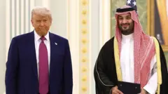  ڈونلڈ ٹرمپ، محمد بن سلمان 