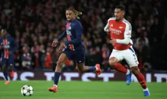Arsenaal har'a xumura waancaa Shaampiyoonsi Liigiif darbuuf PSG dirree isaa irratti keessummeessa.