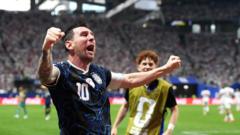 Аргентина — в финале чемпионата мира. Команда Месси обыграла Англию — 2:1