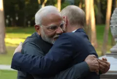 Моді і Путін
