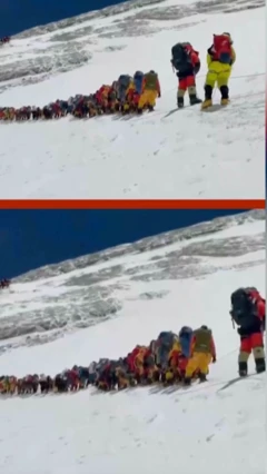 Rekordan broj penjača na Mont Everestu u jednom danu.