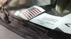 خودرو هیئت آمریکایی در دمشق