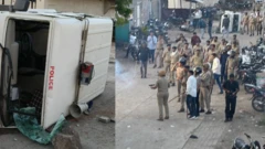 બોટાદ : આપે બોલાવેલી ખેડૂત મહાપંચાયત ઉગ્ર બની, પોલીસનાં વાહનો પર પથ્થરમારો, ટીયરગૅસ સેલ છોડાયા
