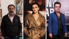 Ahmet Ümit, Ceylan Ertem ve Teoman'ın fotoğraflarının kolajı