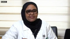 Dakta Mariya Mukhtar, likitar yara a babban asibitin asa da ke Abuja