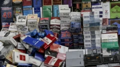 فروش سیگار در تهران - بازار 