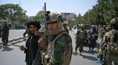افراد طالبان در کابل