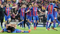 Barseloonaan PSG kuffisee darbe