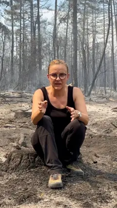 BBC u Deliblatskoj peščari: Očajni meštani i izgorele šume