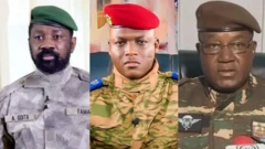 Shugabannin Nijar, Burkina Faso da kuma Mali