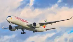 የኢትዮጵያ አየር መንገድ አውሮፕላን 