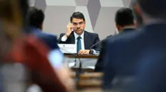 Jorge Messias na sabatina do Senado