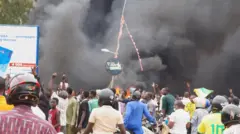 नीजेरमा सैन्य कूका समर्थकहरू