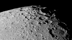 चंद्रमा का दक्षिणी ध्रुव