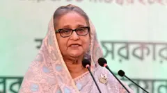 বাংলাদেশের প্রধানমন্ত্রী শেখ হাসিনা