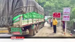 ရခိုင်နဲ့ ရှမ်းမြောက်က ကုန်စည်နဲ့စက်သုံးစည် ပိတ်ဆို့များ