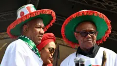 Peter Obi da Datti Baba-Ahmed ne suka yi wa jam'iyyar LP takarar shugaban ƙasa da mataimaki a zaɓen 2023