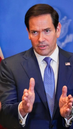 Marco Rubio detalla la ayuda de Estados Unidos a Venezuela.