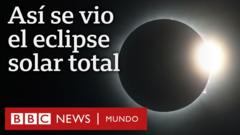 Video del eclipse solar total