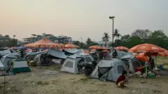 ငလျင်သင့် ဒေသတွေမှာ အပူချိန်တိုးလာ