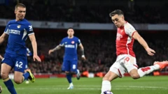 Trossard score for Arsenal