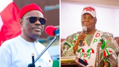 Wike and Atiku collage