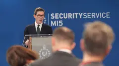 MI5 Başkanı Ken McCallum