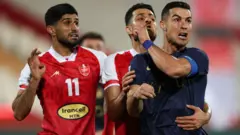 رونالدو در بازی مقابل پرسپولیس حتی یک دریبل موفق هم نداشت