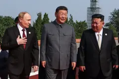 Владимир Путин, Си и Ким