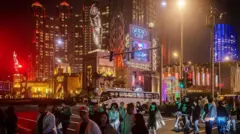 Vista de Macau em 5 de abril de 2025