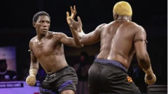 Wasu 'yandambe ne a nan suke gwambzawa