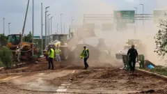 Waa goobta waxyeelladu soo gaartay oo la nadiifinayo