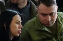 Кирилл Буданов аялы менен
