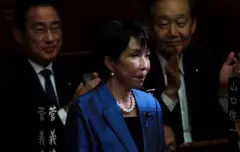 21일 다카이치 총재는 일본 중의원(하원) 본회의에서 진행된 총리 지명선거 1차 투표에서 과반 득표하며 총리로 선출됐다