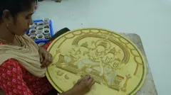 400 ஆண்டுக்கால வரலாற்றைக் கொண்ட தஞ்சாவூர் ஓவியங்கள்