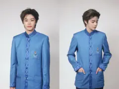 ภาพชุดพิธีการทีมไทย