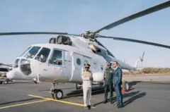 የኢትዮጵያ ጠ/ሚኒስትር፣ የጦር ኃይሎች ኤታማዦር ሹም እና የአየር ኃይሉ አዛዥ 