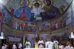 Imagen del interior del templo el pasado 24 de diciembre.