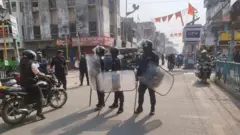 वीरगञ्जमा सुरक्षाकर्मी 