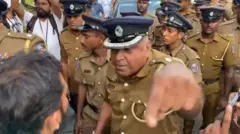 නුගේගොඩ මිරිහානේ පැවති විරෝධතාව