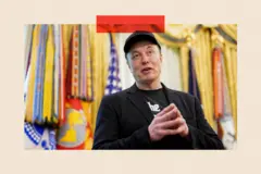 Elon Musk habla durante una rueda de prensa en la Casa Blanca