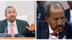 MM Abiy Ahmad fi Pirezidant Hasan Sheek Mohaammud 