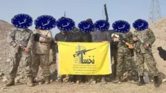 گروهی از جنگجویان نخسا 