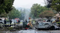 район, где упал самолет