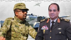 Ministira Muummee Itoophiyaa Abiy Ahimad fi Pirezidantii Masrii Abdalfattaah al Siisii