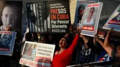 Manifestação pelos presos políticos