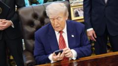 Les soupçons de délit d'initié planent sur la présidence de Trump