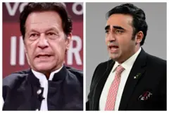 عمران خان او بلاول بوټو