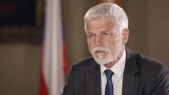"Путин менен сүйлөшүүлөргө каршы болмок эмесмин". Чехия президенти Петр Павелдин Би-Би-Сиге берген маеги